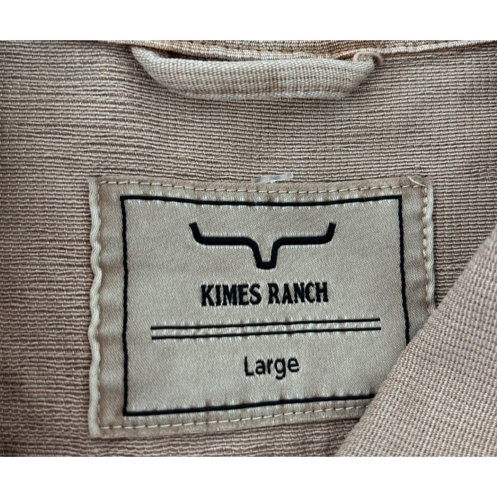 Kimes Ranch Shacket Large Cloverleaf Corduroy Shirt Jacket Western cowgirl Rodeo - Picture 12 of 16